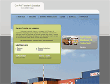 Tablet Screenshot of curcargo.com